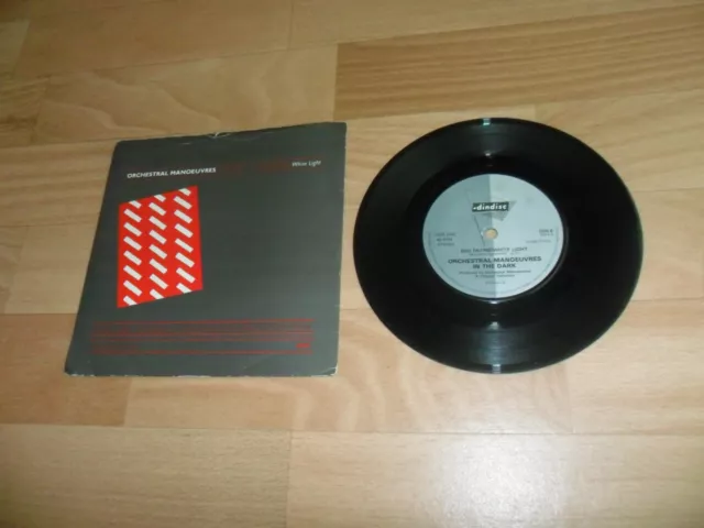 Orchestral Manoeuvres In The Dark-Red Frame White Light(Rare 7" Vinyl Single)Omd