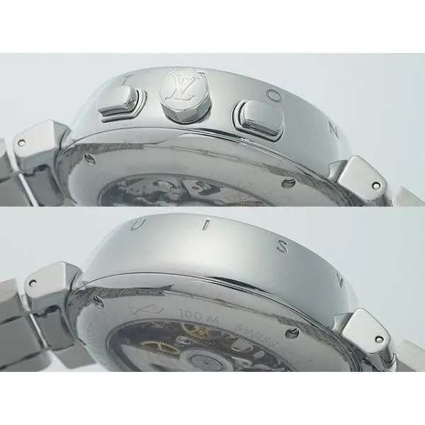 Louis Vuitton Tambour in Black LV277 Q114K El Primero Chronograph  Men's Watch