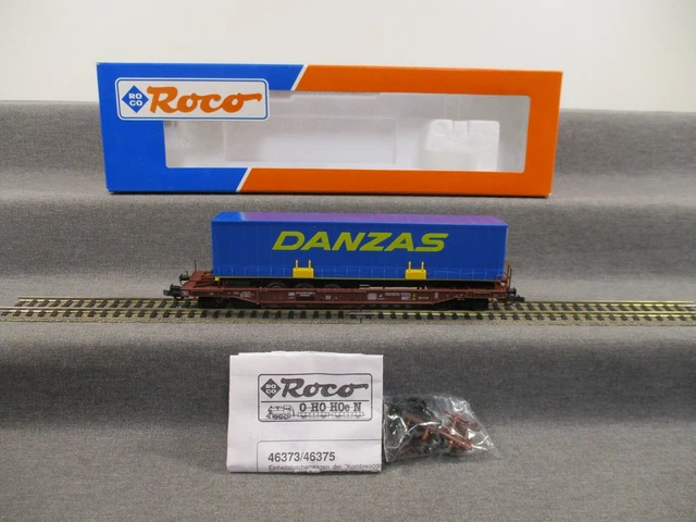 3 Waggons Roco 46377 Kisten Frettchen der SNCF HO Zug ... - DE