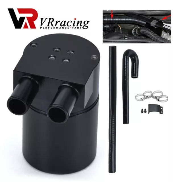 Oil Catch Can Tank For BMW N54 335i 135i E90 E92 E82 2006-2010 Reservior Black