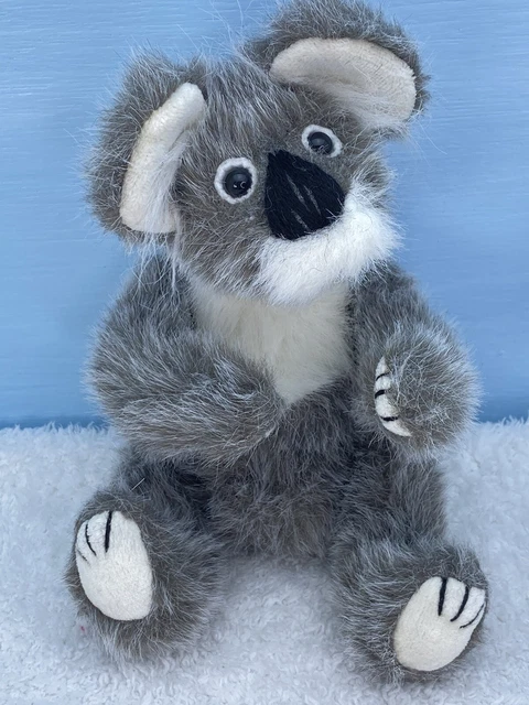 VINTAGE TY KOALA Bear Teddy Soft Toy Plush, Jointed Limbs, 1993