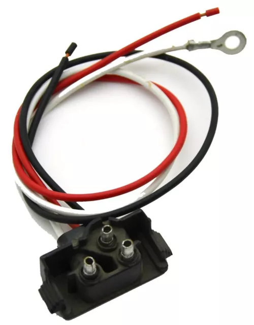 Wire Light Pigtail 3 Prong Right Angle Molded Plug 11” Lead UP#34216 Each