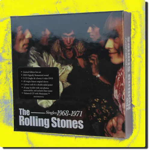 The Rolling Stones - Singles 1968-1971 ( Box 9CDs+DVD )