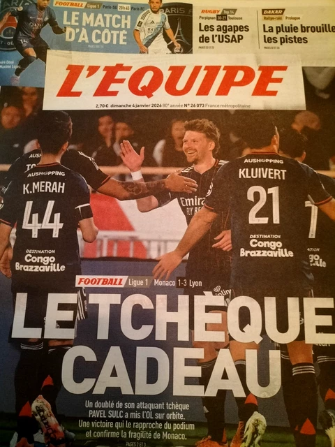 L'EQUIPE-18 JANV. 2022-RUGBY:Enquête LAPORTE-ALTRAD/Foot