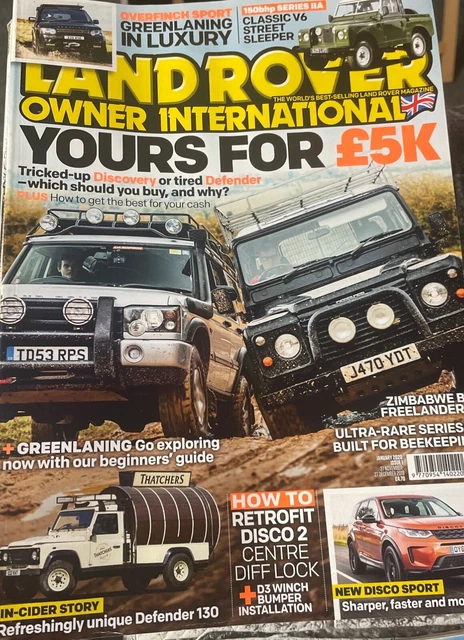 Pic Click Land Rover LAND ROVER OWNER International Magazine Bundle £7.99 - PicClick UK