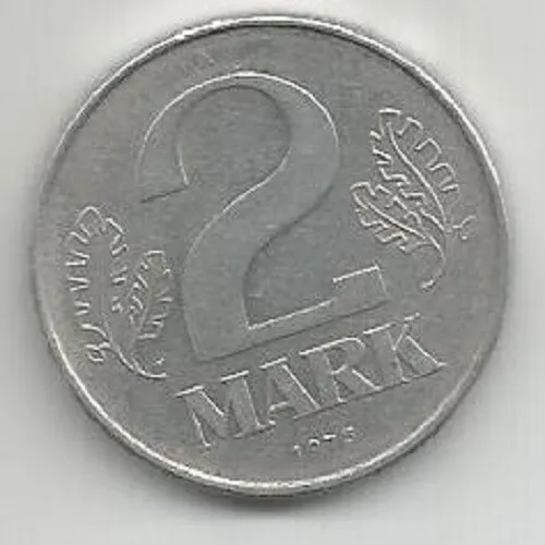 Germany - Democratic Republic 2 Mark 1975 (A)