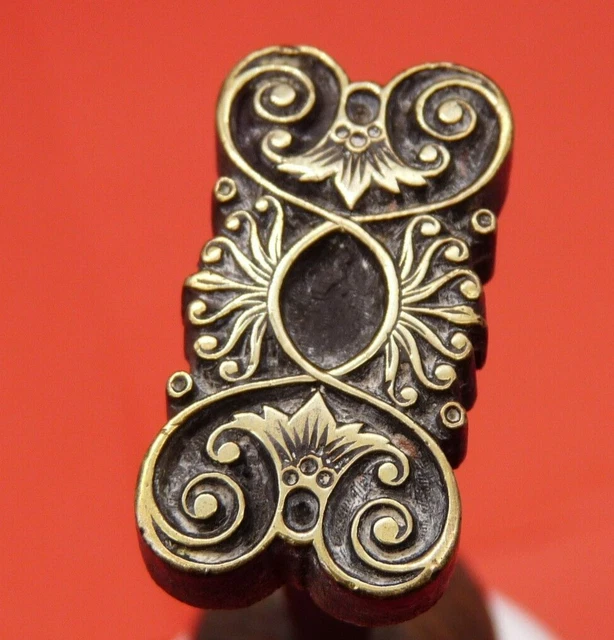 Fer à Cheval En Bronze Avec D-RINGS - Taille 3/4" - Quincaillerie De Remplacement - Neuf Avec étiquette