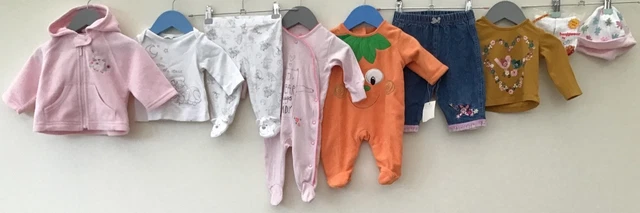 Baby Girls Bundle Clothing Age 0-3 months  TU Next George Ladybird
