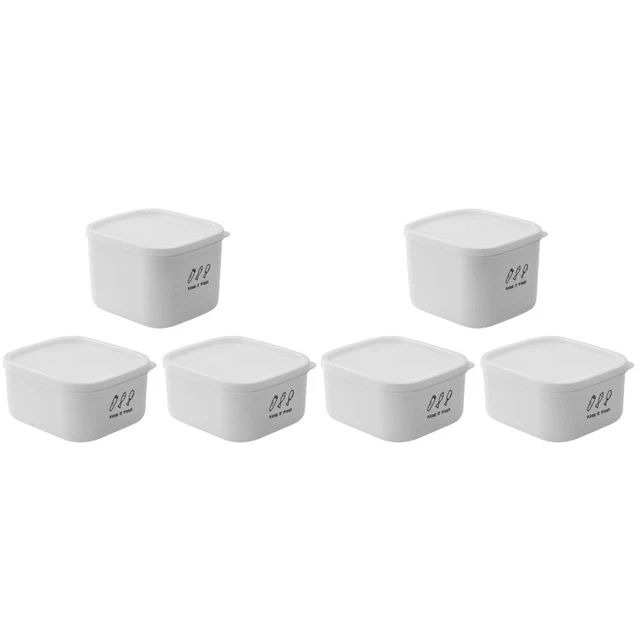 Set 6 Contenitori Per Spezie Trasparenti In Plastica – Portasale, Pepe, Zucchero, Ideali Per Cucina E Campeggio