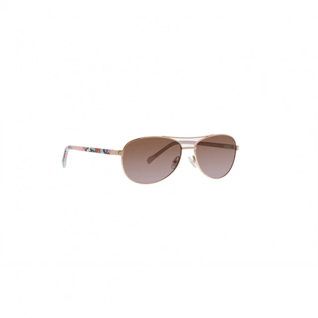 NEW Vera Bradley VB-HEIDI-HOPE-BLOOMS-PINK-56 Hope Blooms Pink Sunglasses