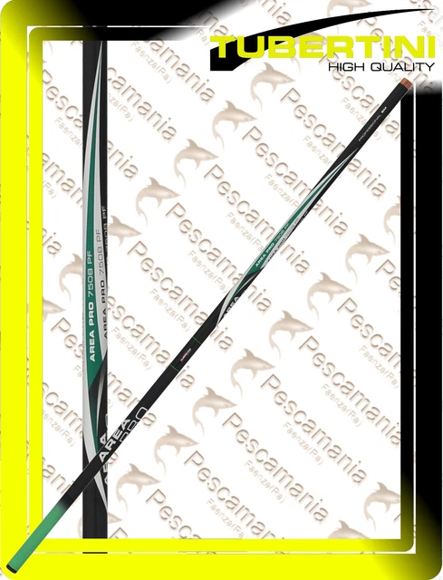 Canne Télescopique Tubertini Area Pro 1100 - Longueur 2.50 Mètres - Neuf Sous Emballage - Pour Pêche Au Coup