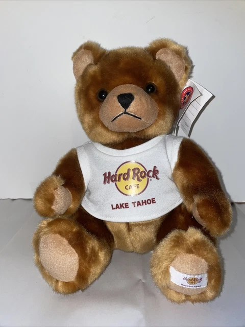 Hard Rock Cafe San Antonio Classic Rockin' Teddy Bear 9" Plush 2006 Herrington