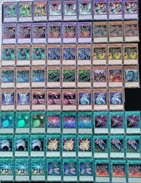 YU-GI-OH CyberFinsternis Deck Cyber Dark Deck Core  SDCS Deutsch 95 karten En