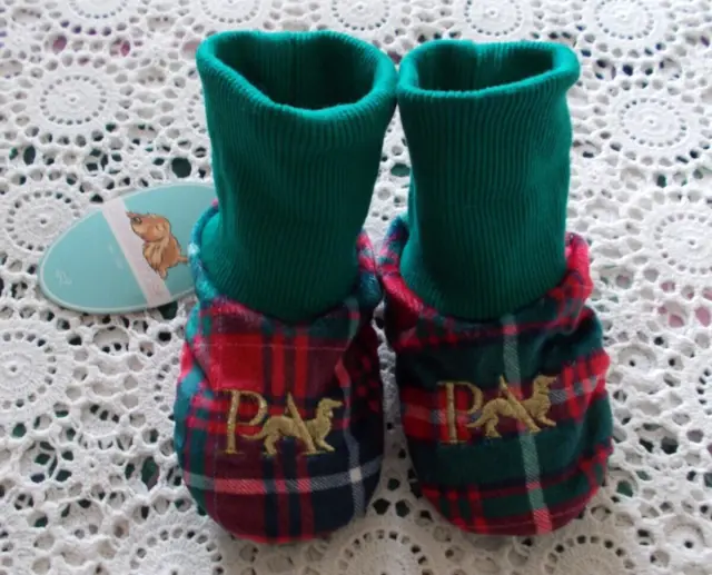 BNWT....**Peter Alexander** Slippers/Bootees ....Size  6-12 Months.....