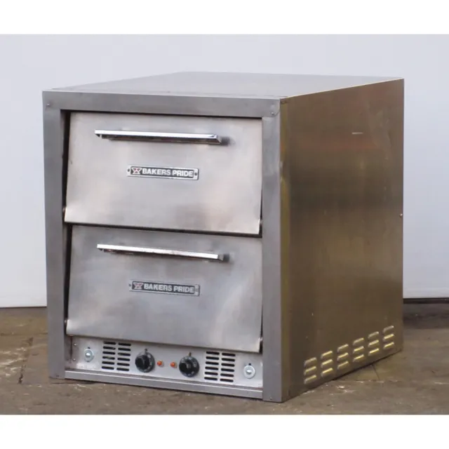 Bakers Pride P44 Oven Deck Double Countertop, Used Excellent Condition