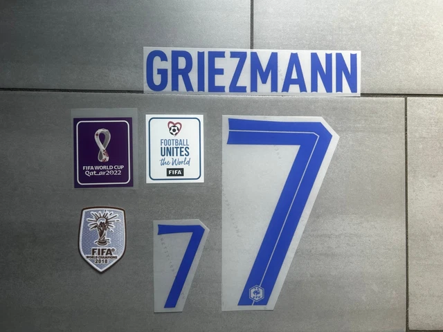 Kit Patch Flocage GRIEZMANN #7 France Euro 2016 - Neuf Sans Emballage