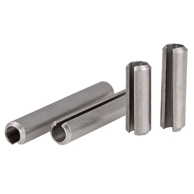 304 Stainless Steel Flexible Cylindrical Pins / Hollow Pin M1.5 M2 M2.5 M3