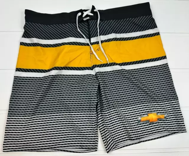 CHEVY GM CHEVROLET Swim Trunks Mens XXL Board Shorts Swimwear $8.97 ...