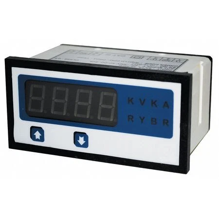Zoro Select 12G517 Digital Panel Meter,Process,0 To10 Vdc