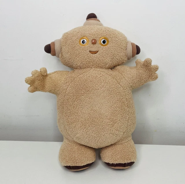 Peluche Makka Pakka Super Morbido – In The Night Garden 2069 – 1,2,3 E A,b,c Ricamati – Marrone, 25cm