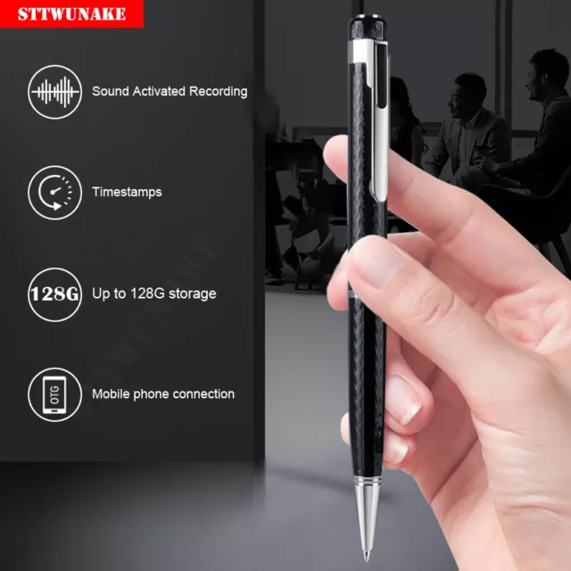 Mini Voice Activated Recorder Pen Spy Digital Hidden Recording Listening Device