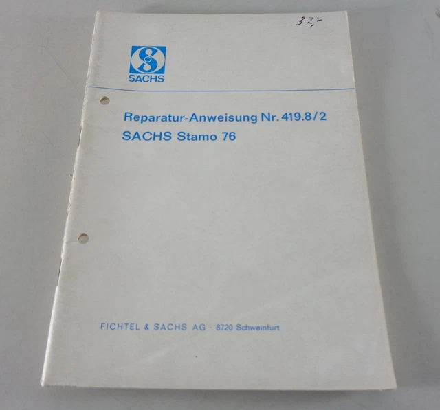 Démarreur à Rappel Sachs Stamo - Référence 2811 031 400 - Pièces 76 Et 96 - NEUF (état Neuf, Peut Avoir Un Défaut Esthétique)