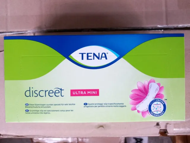 TENA Lady Discreet ultra mini Slipeinlagen Wäscheschutz 4x28 Stück