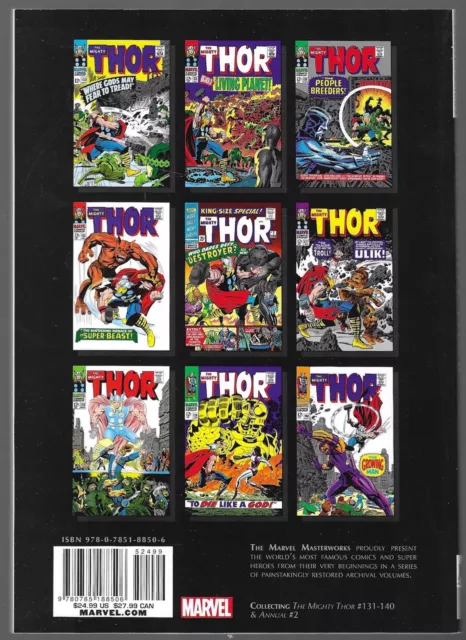 Marvel Masterworks The Mighty Thor Vol 5 SC TPB MMW Lee Kirby Kang Hercules Loki 2