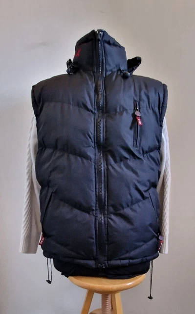 VESTE DOUDOUNE anapurna sans manches xxl beige r versible EUR 30