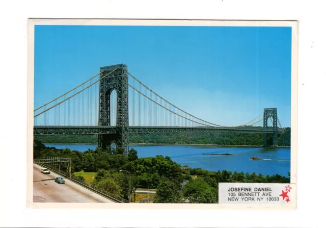 AK Ansichtskarte New York City / George Washington Bridge / USA