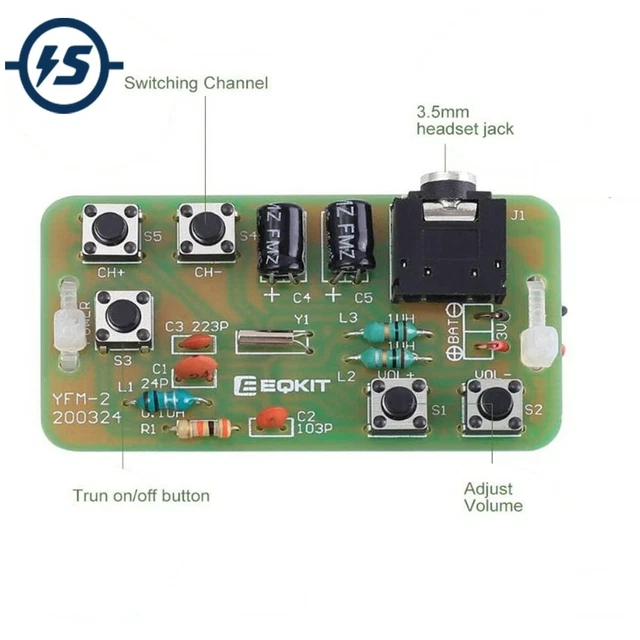 KIT FAI-DA-TE RADIO stereo wireless FM esperienza la gioia di costruire