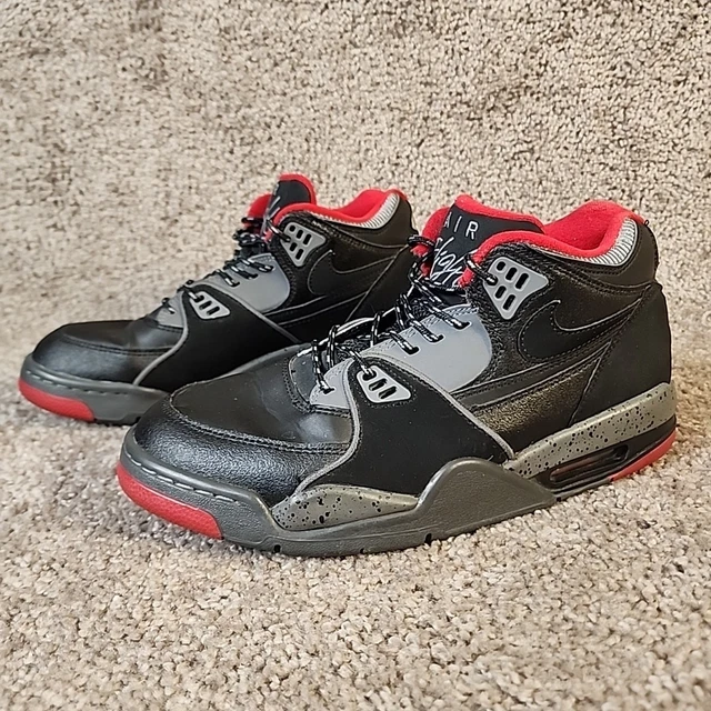 NIKE MENS AIR Flight Jab Step Basketball Shoes Gray 525742  display picture 1