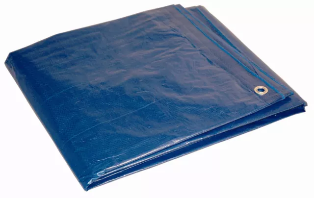 10x20 Multi-Purpose Blue Medium Duty DRY TOP Poly Tarp