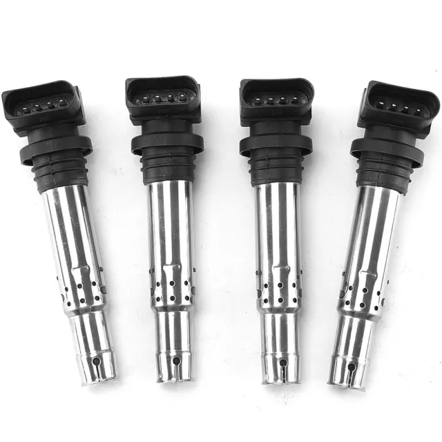 4 Bobina de Encendido Lápiz Audi Seat Skoda VW 1,4TSI 1,6FSI = 036905100 ZSE030