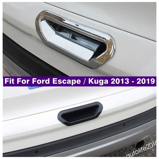 Chrome Accessories Rear Door Handle Bowl Trim For Ford Escape / Kuga 2013 - 2019