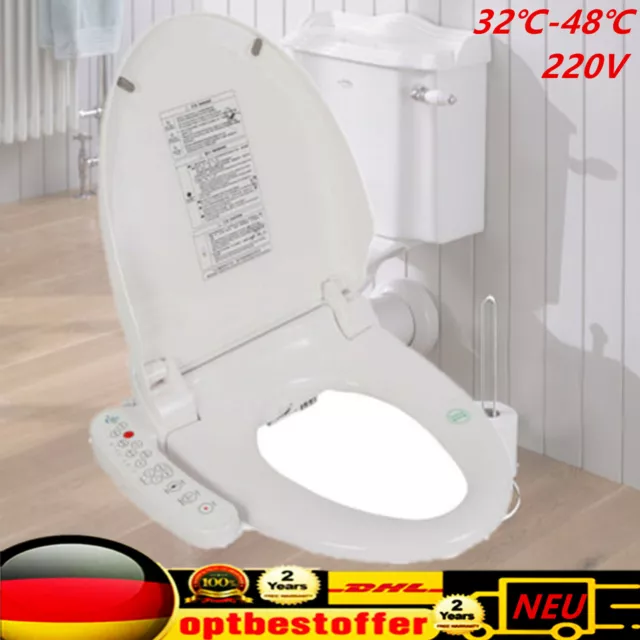 Smart Dusch Toilettensitz Bidet Sitz WC Bidet Elektrisch Gewärmter Sitz 32℃-48℃