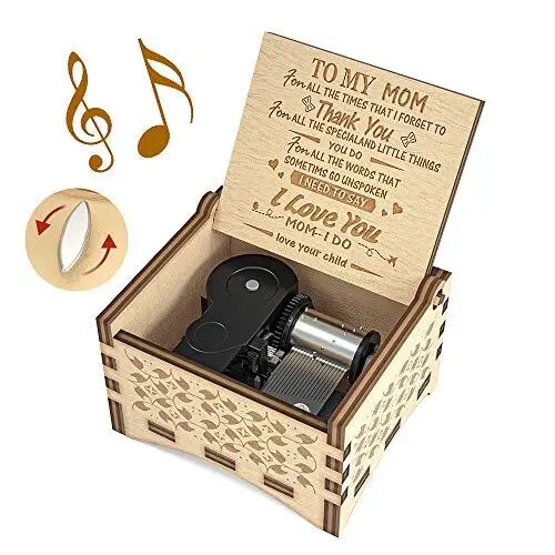 You are My Sunshine Music Box for Mom from Daughters, You Wind Daughter to Mom