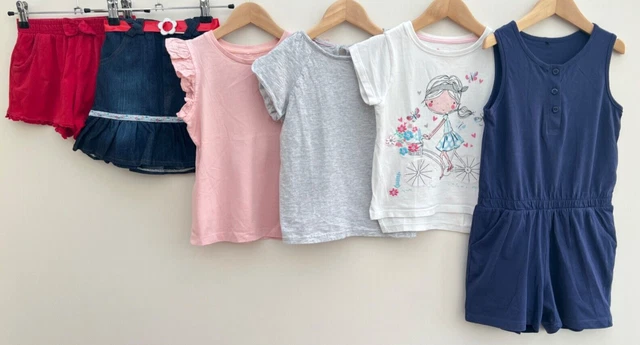 Girls Bundle Of Clothes Age 5-6 M&S George Tu