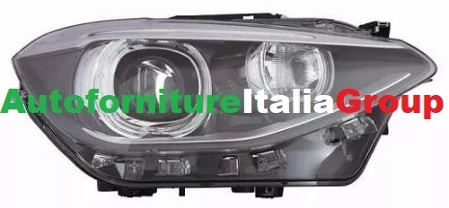 Faro Fanale Proiettore Anteriore Destro (Dx) Parabola Nera Xenon D1S A Led C/Mot