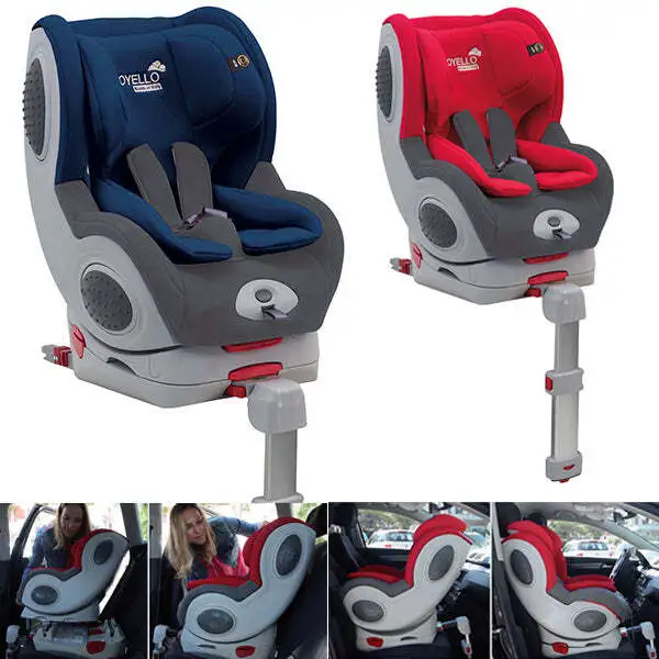 Seggiolino Auto ISOFIX Bambini Gr. 0+/1 (0/18kg), JOYELLO® SECURFIX BRUUM