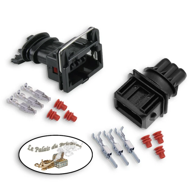 Connecteur électrique Type EV1 - 4 Broches - 12V DC - Pour Automobile - Neuf Générique