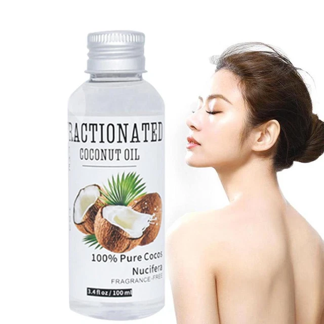 100 ml puro olio di cocco spremuto a freddo per capelli sani R5Y8 T1H pelle V2C5