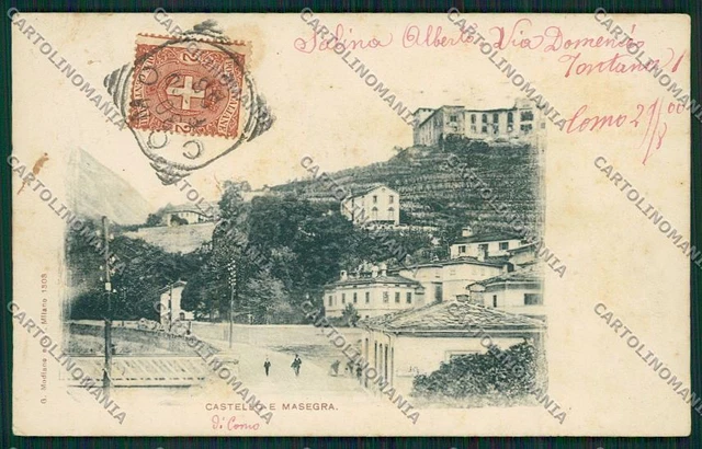 Sondrio città cartolina QQ7378