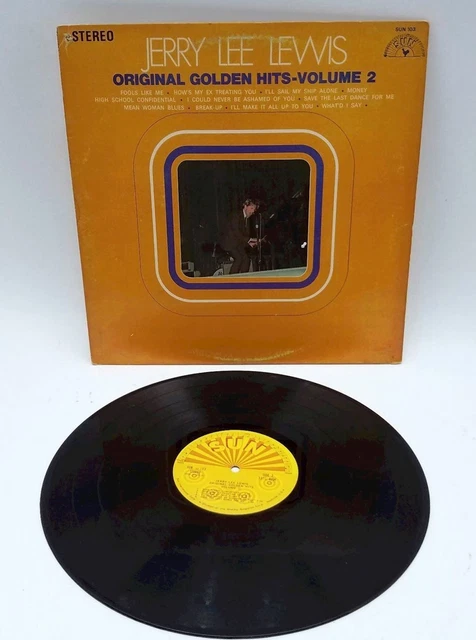 JERRY LEE LEWIS Original Golden Hits-Volume 2 Vinyl Record