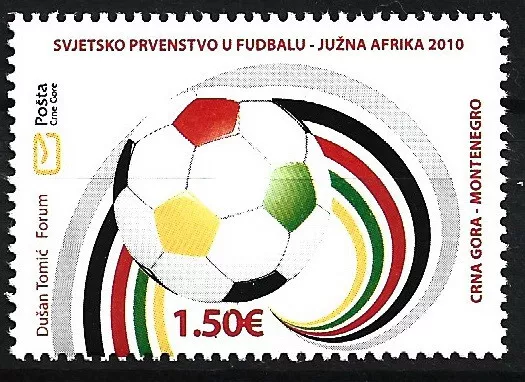 Montenegro - Fußball-WM Südafrika postfrisch 2010 Mi. 238