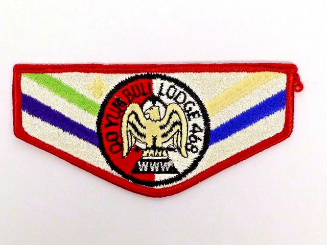Boy Scout Oo Yum Buli Oa Lodge 468 OA Flap Patch BSA WWW