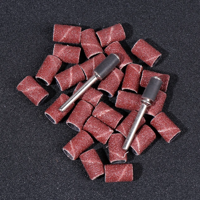 20 Dischi Abrasivi Per Carta Vetrata Con Manico - 120 Grane, Per Levigatura Legno E Metalli - Foto 2