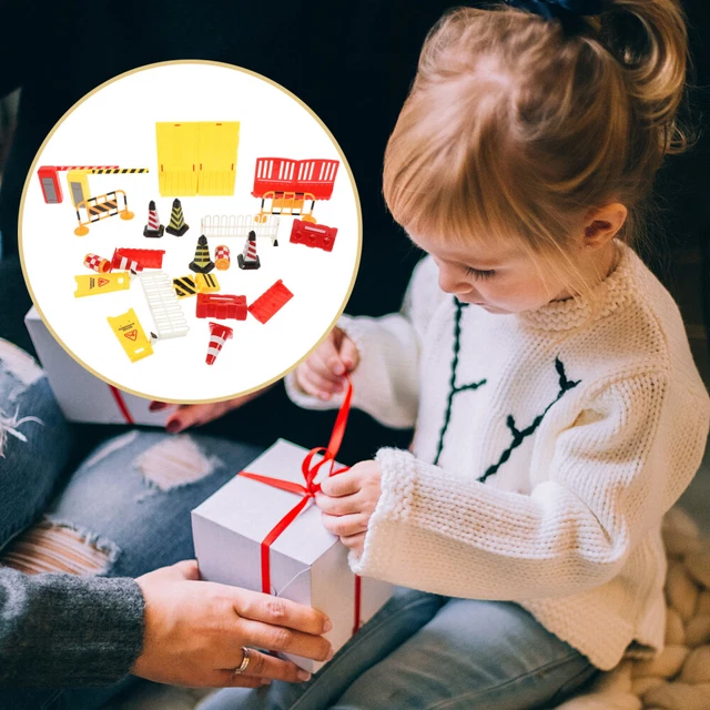 40 Pièces Mini Cônes De Signalisation - Jouets éducatifs Circulation Routière Pour Enfants, Apprentissage Interactif