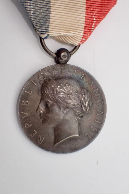 Medaille ministere de la justice en argent - Médailles, Décorations