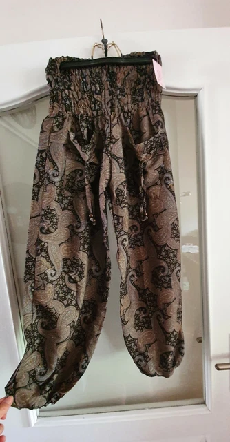 Pantalon Large Armand Ventilo - Taille FR34/EU32 - Bimatériaux Coton Et Soie Corail - Neuf Avec étiquettes